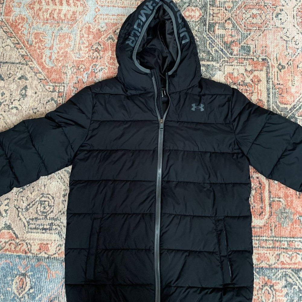 Under Armour Boys Coldgear Reactor Hooded Jacket